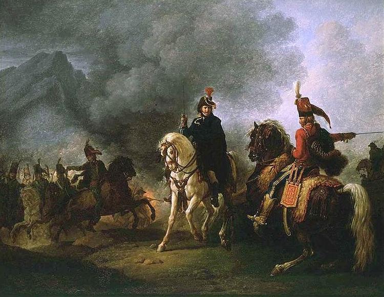 carle vernet A General with his Aide de Camp